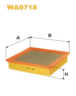 WA9718 WIX FILTERS Фільтр повітряний