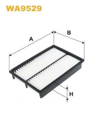 WA9529 WIX FILTERS Фільтр повітряний