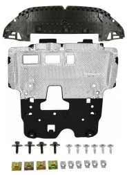 PC 832928+ZD2 ЗАХИСТ ПІД ДВИГУН КОРОБКИ ПЕРЕДАЧ БАМПЕРА АЛЮМІНІЙ PEUGEOT 208 II 11.2019- + SP