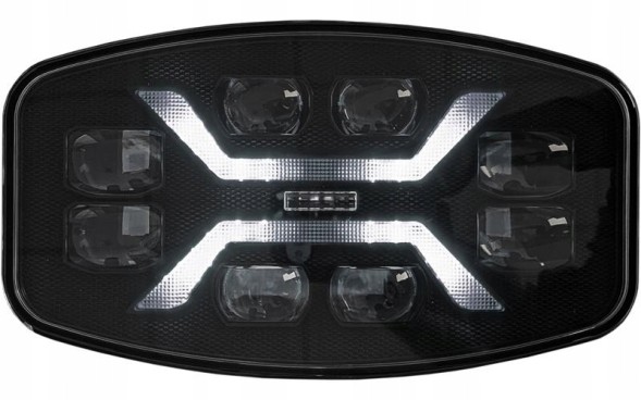 Lamiro 25-728 Дальнє світлодіодне світло Lamiro LED 112W 12V для вантажних автомобілів