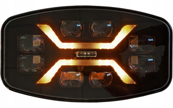 Lamiro 25-728 Дальнє світлодіодне світло Lamiro LED 112W 12V для вантажних автомобілів