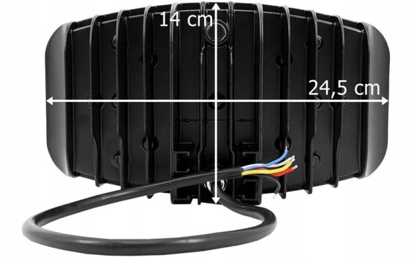 Lamiro 25-728 Дальнє світлодіодне світло Lamiro LED 112W 12V для вантажних автомобілів