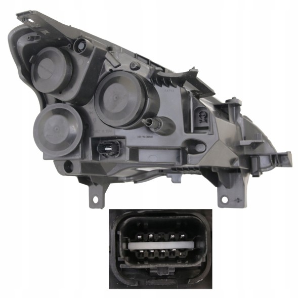AYFAR 2352091E MHM TUNING Фара Citroen Berlingo 2008-2018 Peugeot Partner 2015-2018 Ліва (L)