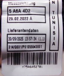 BMW OE Джгут проводів, передня проводка BMW 3 G20 G21 G60 61125A6A527