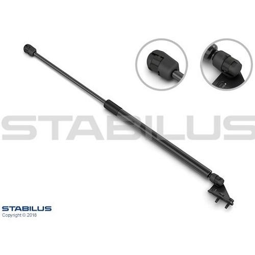 3391XU STABILUS STABILUS Амортизатор багажника F 555N L 52 7см H 20 1см