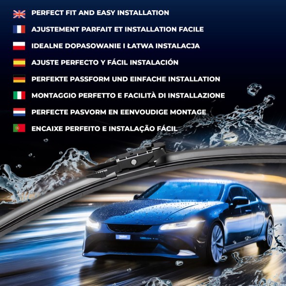 574654 VALEO Комплект стеклоочистителей