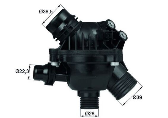 TM 14 97 MAHLE ORIGINAL Термостат