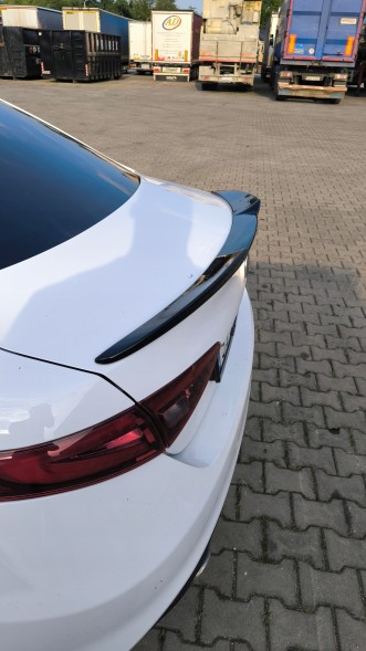 Китай ALFA ROMEO GIULIA LOTKA SPOILER DOKŁADKA CZARNY POŁYSK Спойлер для Alfa Romeo Giulia, чорний глянець, задній