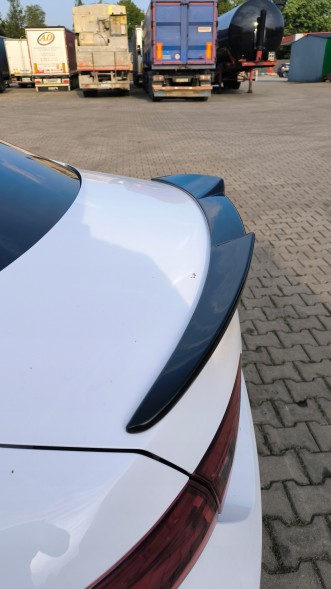Китай ALFA ROMEO GIULIA LOTKA SPOILER DOKŁADKA CZARNY POŁYSK Спойлер для Alfa Romeo Giulia, чорний глянець, задній