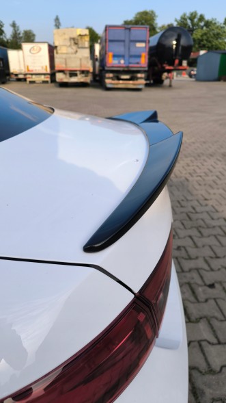 Китай ALFA ROMEO GIULIA LOTKA SPOILER DOKŁADKA CZARNY POŁYSK Спойлер для Alfa Romeo Giulia, чорний глянець, задній