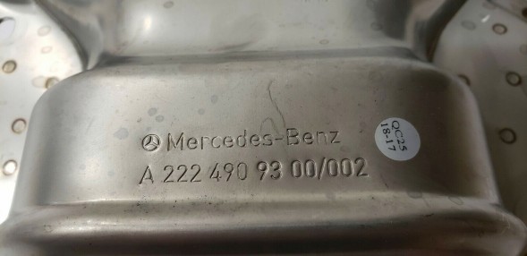 Mercedes-Benz OE A2224909300 ГЛУШИТЕЛЬ КІНЕЦЬ MERCEDES S W222 ПІДЙОМ ЛІВ
