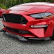 JGD ATTACK JGD-MU18-CSRTRGB Спойлер-накладка на бампер RTR Style – чорний глянець для FORD MUSTANG 2018-2023