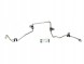Land Rover OE LR066206 LR088579 C2Z30819 9W8398659BC, 9W83-98659-BC 9W8398659B, 9W83-98659-B Паливний шнур 4.4 дизель RANGE ROVER SPORT LR066206