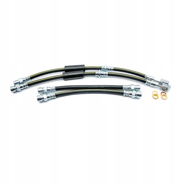 PiterParts 1122213000 Przewody hamulcowe miedziane elastyczne przód tył OPEL Vectra B Гальмівні дроти OPEL Vectra B жорсткі мідні гнучкі передні + задні