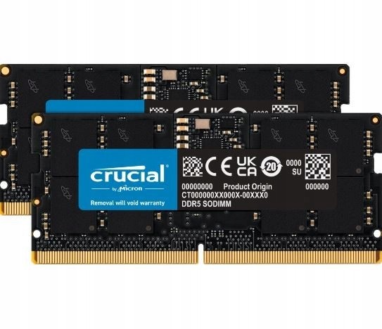 Китай WEW-SC-AB-SBCRC509656VR20 Оперативна пам'ять Crucial DDR5 SODIMM 96GB (2x48GB) 5600 CL46 для ноутбука