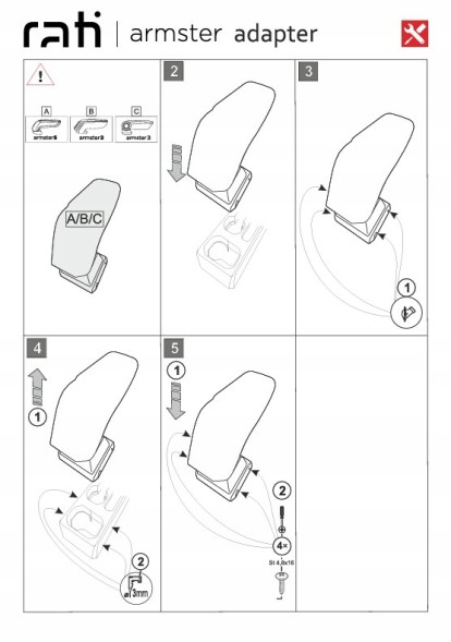 Rati C06867A Підлокітник Standard для Dacia Duster III, 2024- ,