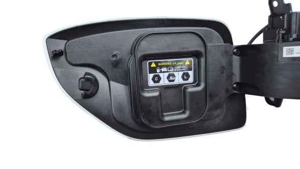 Hyundai OE PORT GNIAZDO ŁADOWANIA HYUNDAI KONA EV LIFT 2020- KLAPKA BIAŁA Порт роз'єму зарядки Hyundai Kona Electric EV LIFT 20- OE 86340-K4AA0 НОВИЙ