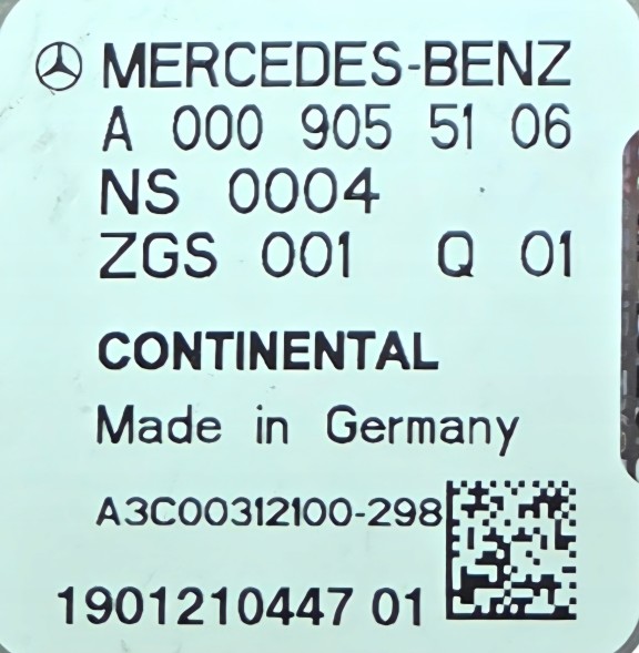 Mercedes-Benz OE SENSOR CZUJNIK NOX A0009055106 MERCEDES Сенсор датчик nox a0009055106 mercedes гарантія - підбираємо під vin