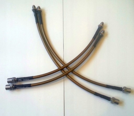 Китай Przewody hamulcowe oplocie Mercedes E W124 SL R129 Гальмівні дроти обплетення Mercedes E W124 SL R129
