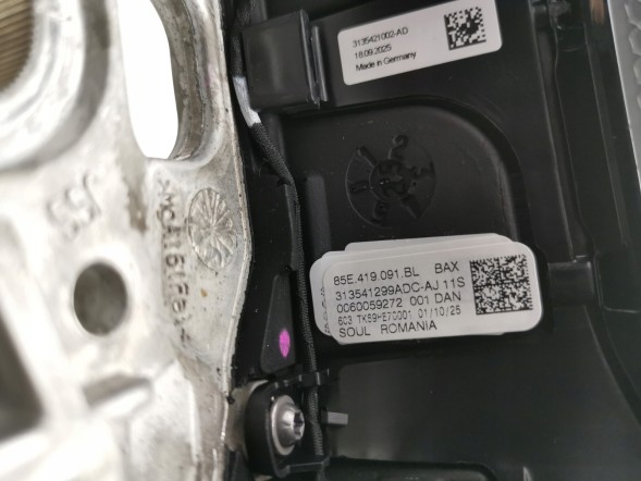 Volkswagen OE 85E419091BLBAX, DWP536202OE Кермо Audi A6 e-tron 85E419091BLBAX