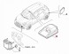 Fiat OE FIAT 500X 14- KAMERA SZYBY PRZÓD PRZEDNIEJ 52147476 OE 52131269 52121943 52069679 52208902 52192656 FIAT 500X 14-2022 КАМЕРА НА ЛОБОВЕ СКЛО ПЕРЕДНЯ 52147476 OE