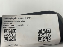 BMW OE KKDA BMW U11 G06 F96 G09 LUSTERKO WSTECZNE EC / LED 5A8A018 Дзеркало заднього виду BMW U11 G06 F96 G09 з затемненням (EC) / LED 5A8A018