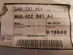 Audi OE Шланг гідропідсилювача керма AUDI A5 AUDI RS5 8K0422891AJ