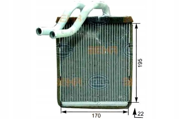 Hella 8FH 351 315-321/HEL Hella обігрівач 972273 ка6170 351315321 6333007 + помічник водія #28