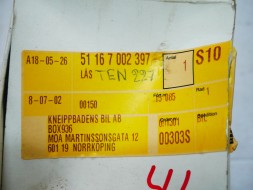 BMW OE BMW E65 E66 КОРПУС ЗАМКА ПАНЕЛЬ КНОПКА ПІДЛОКІТНИКА 51167002397 7002397