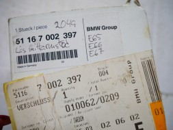 BMW OE BMW E65 E66 КОРПУС ЗАМКА ПАНЕЛЬ КНОПКА ПІДЛОКІТНИКА 51167002397 7002397