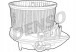 Denso DEA07015 DEN/BOX Вентилятор denso citroen berlingo 1.9 d (