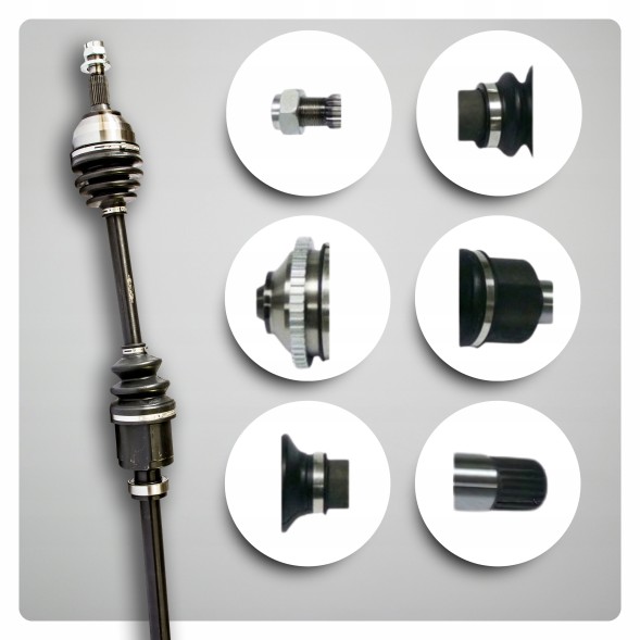 BRV  Піввісь права opel vivaro c zafira life 1.5 d мануал нова