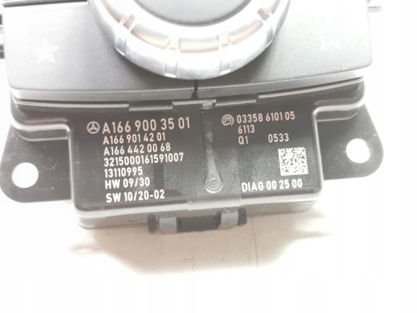 Mercedes-Benz OE A1669003501 OE ПЕРЕМИКАЧ РУЧКА IDRIVE MERCEDES ML W166 OE A1669003501