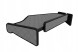 F-CORE FT40 GREY TIR середня полиця MAN TGX 21- для кабіни пік led