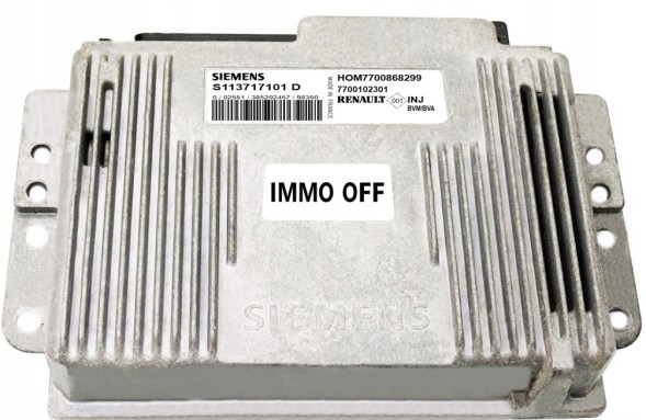 Renault OE ЕБУ RENAULT 2.0 S113717101D HOM7700868299 IMMO OFF