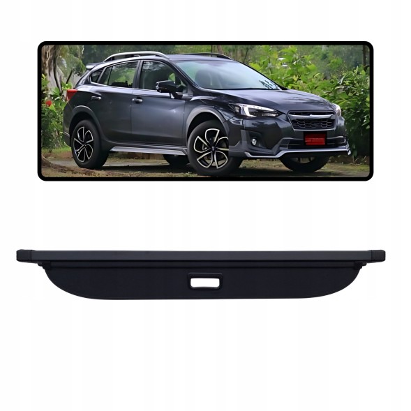 Китай SUBARU XV 2018+ CROSSTREK ШТОРА БАГАЖНИКА ЗАДНЯ SUBARU CROSSTREK XV 2018+ НОВА ЧОРНА