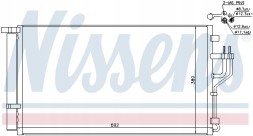 Nissens 940351 Конденсатор, кондиціонер nissens 940351