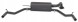 Китай 697-2759 ULTER глушник HONDA Civic VIII 2006-2011 ХЕТЧБЕК 2.0i Type-R 148kW