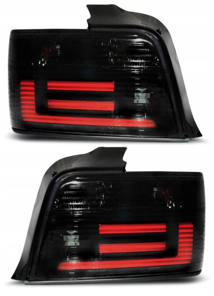 Китай LDBMA6 mhm Задні ліхтарі Led Bar Neon Tuning Black Smoke BMW 3 e36 sedan 1990-1999