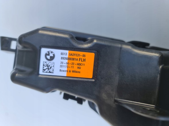 BMW OE KKDA BMW G70 GŁOŚNIK BOWERS WILKINS DRZWI LEWY PRZÓD 5A2FE31 BMW G70 ДИНАМІК BOWERS WILKINS ДВЕРІ ЛІВІ ПЕРЕДНІ 5A2FE31