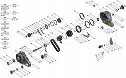 Land Rover OE ACG03552 Ланцюг розподільчої коробки Редуктор ITC Land Rover Range Rover