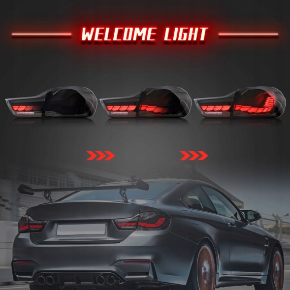 VLAND LDBML8 mhm Комплект задніх ліхтарів Vland Full Led Neon Oled Tuning Bmw 4 f32 f33 f36 2013-17