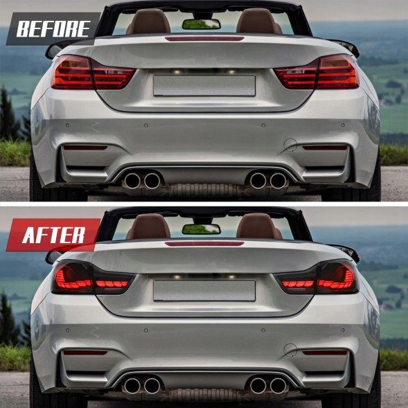 VLAND LDBML8 mhm Комплект задніх ліхтарів Vland Full Led Neon Oled Tuning Bmw 4 f32 f33 f36 2013-17