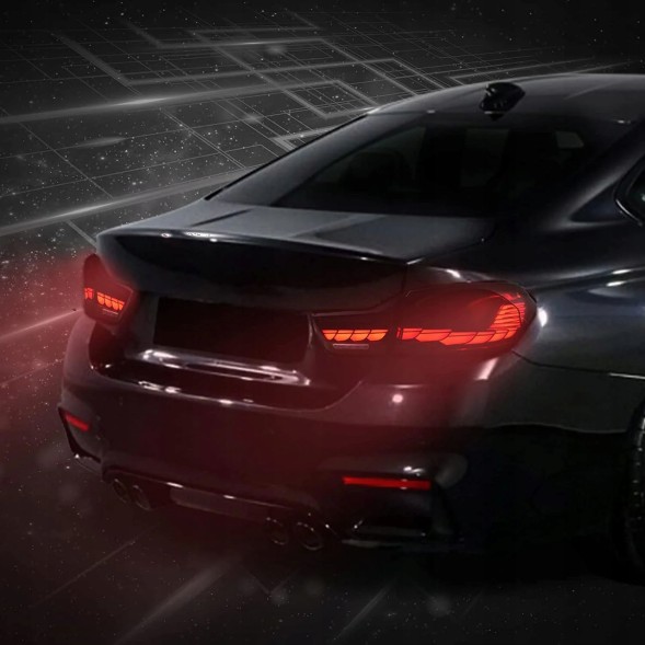 VLAND LDBML8 mhm Комплект задніх ліхтарів Vland Full Led Neon Oled Tuning Bmw 4 f32 f33 f36 2013-17