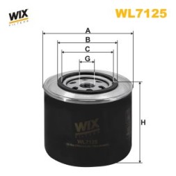 WL7125 WIX FILTERS Фільтр оливи