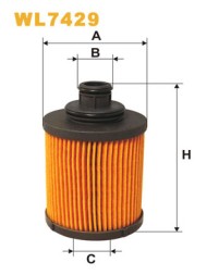 WL7429 WIX FILTERS Фільтр оливи