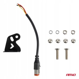 AMiO 04211 Світлодіодна робоча фара led bar awl70 60w 6500k 8000лм 30см 12v 24v