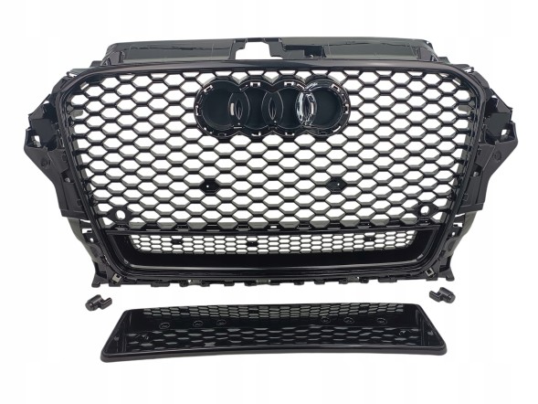 PA 8V5853651 PLASTER MIODU QB Решітка радіатора PA чорна передня замінник