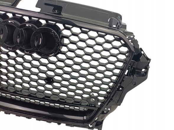 PA 8V5853651 PLASTER MIODU QB Решітка радіатора PA чорна передня замінник