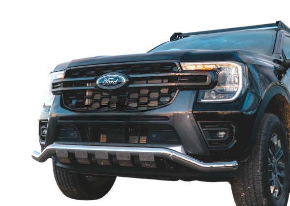 Китай PST27_FR22 Ford Ranger Volkswagen Amarok 2022 - Броньовані хромовані передні труби